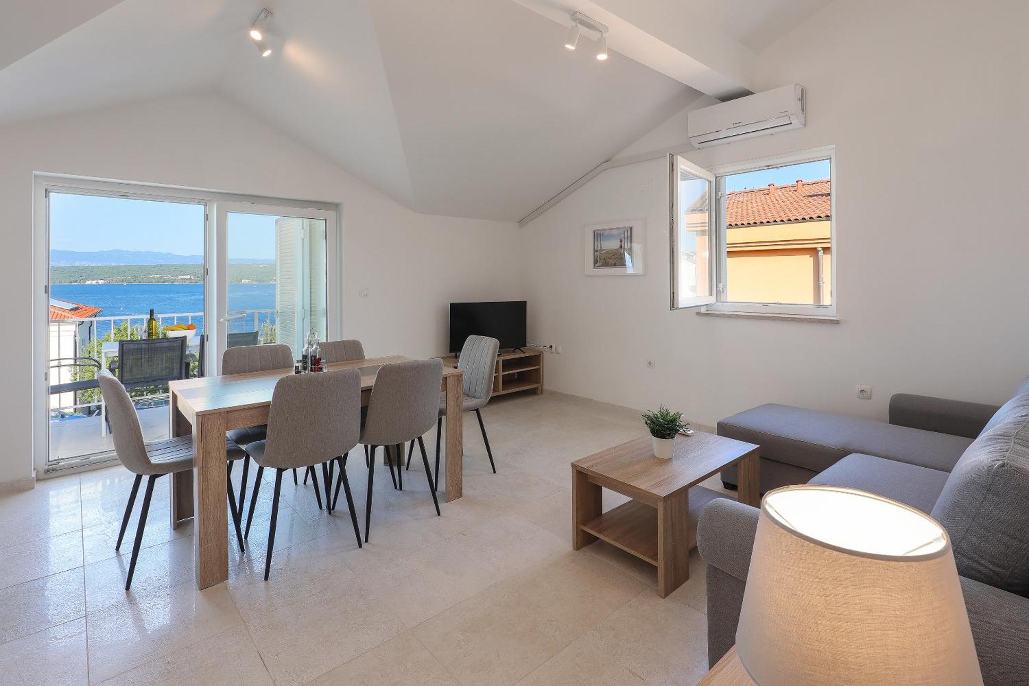 Sea View By Moro Apartment Малинска Екстериор снимка